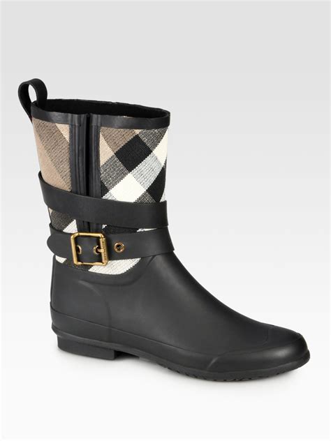 burberry holloway rain boots|burberry rain boots.